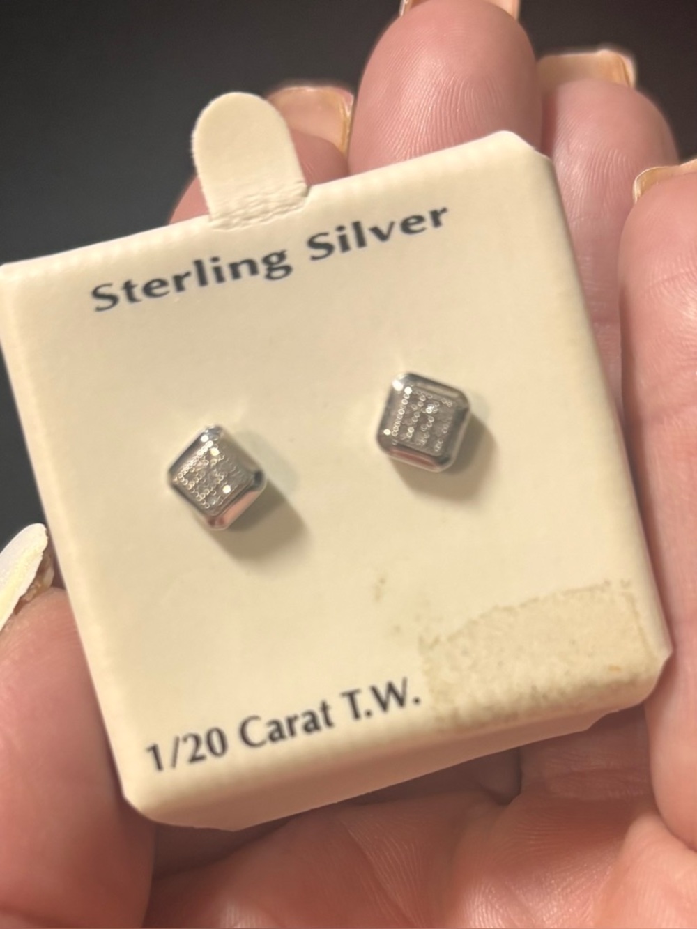 NWT Sterling Silver earrings